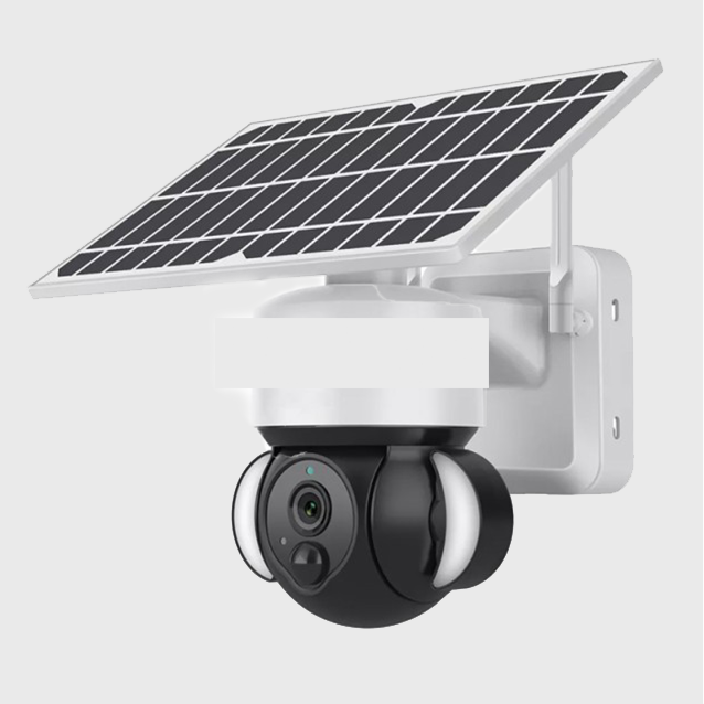 SECTEC smart ηλιακή κάμερα ST-S518M-2M με προβολείς, 2MP, Wi-Fi, PTZ